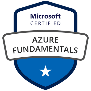 Azure Fundamentals (AZ-900) badge